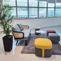 Pathology Asia Holdings | Product Seen: [Rafael Rattan 2–Seater Sofa, Bruno Pouf - Sq580 Uno Coffee Table – Dia445 - (Sintered) & Media Stool]